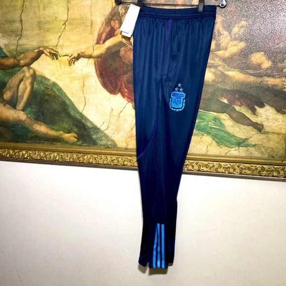 Argentina Adidas Warm Up Suit 2023 Track Suit Jacket and Pants 🇦🇷 ⭐️⭐️⭐️🏆🥇 - Picture 7 of 12